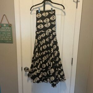 Halloween Day of the Dead Skirt